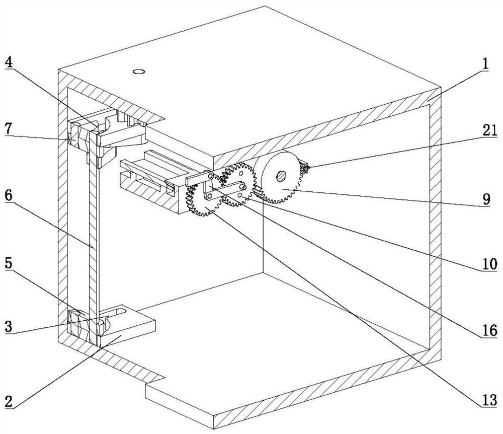 Bone marrow smear storage device