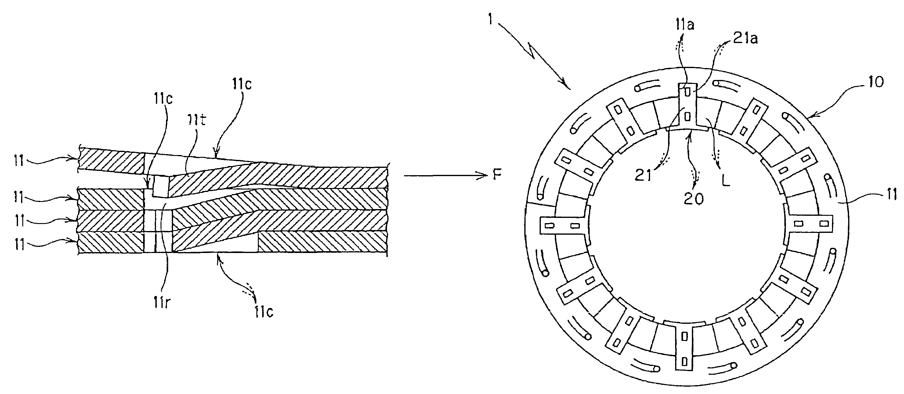 Method of manufacturing laminated core
