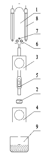 Water sample pretreatment device