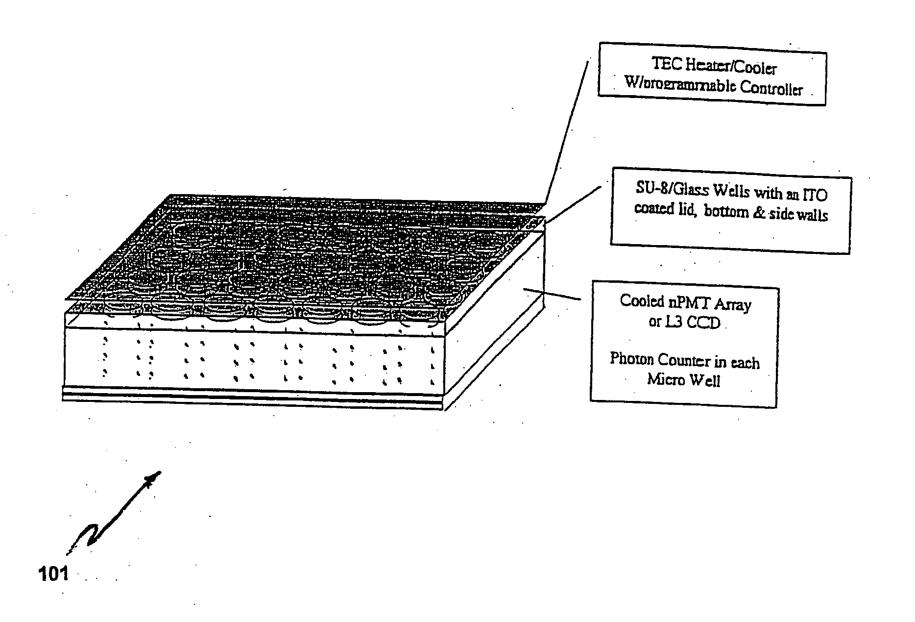 Thermo-controllable chips for multiplex analyses