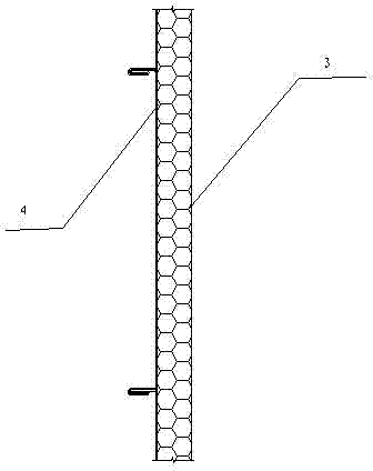Double-wall insulation silo with stiffening ribs and production method thereof