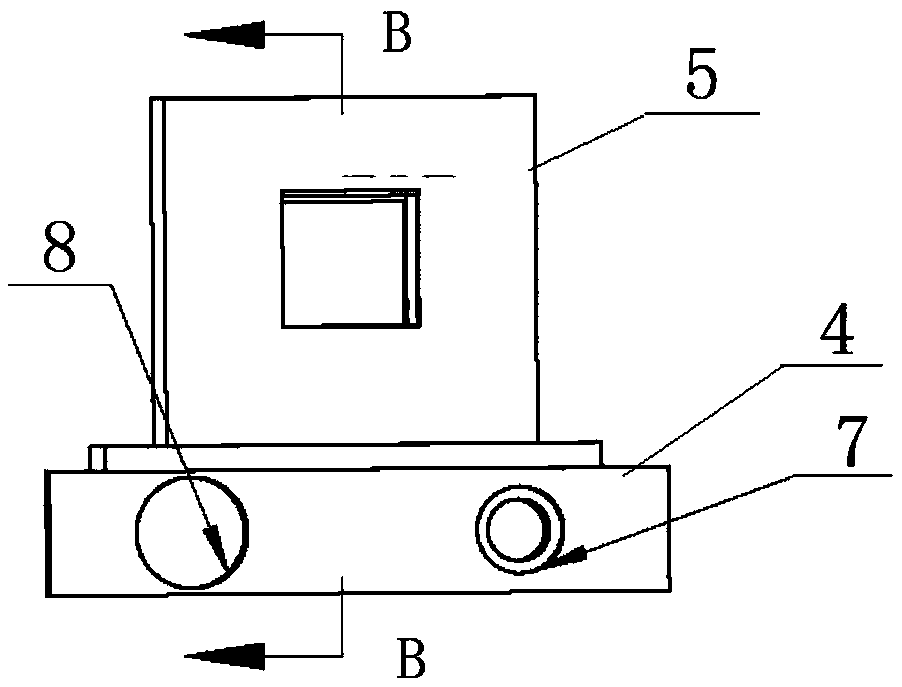 Angle-adjustable crystal constant temperature device