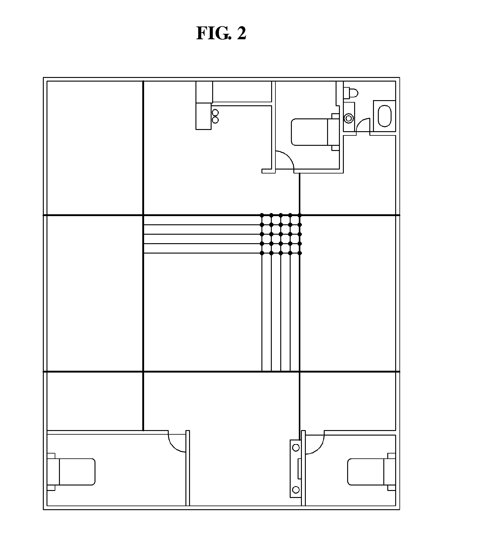Method and apparatus for generating magnetic field map for database construction