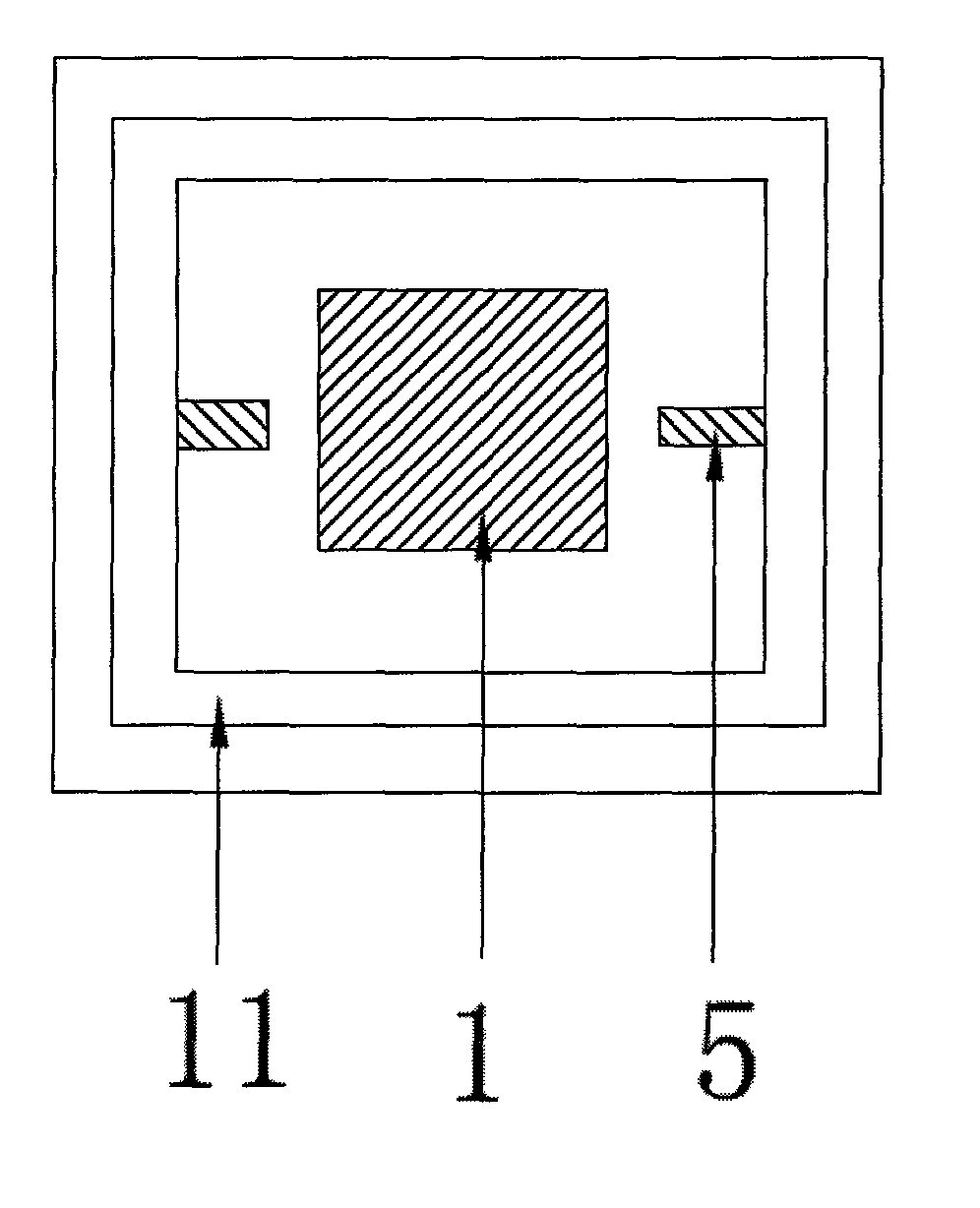 Photoelectric packaging part with cavity and production method thereof