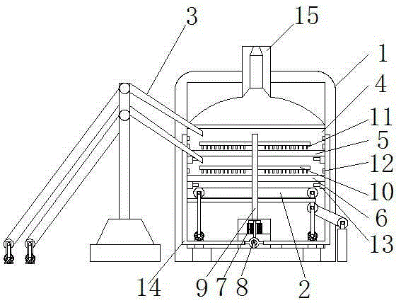 Coal-fired boiler capable of sufficient burning