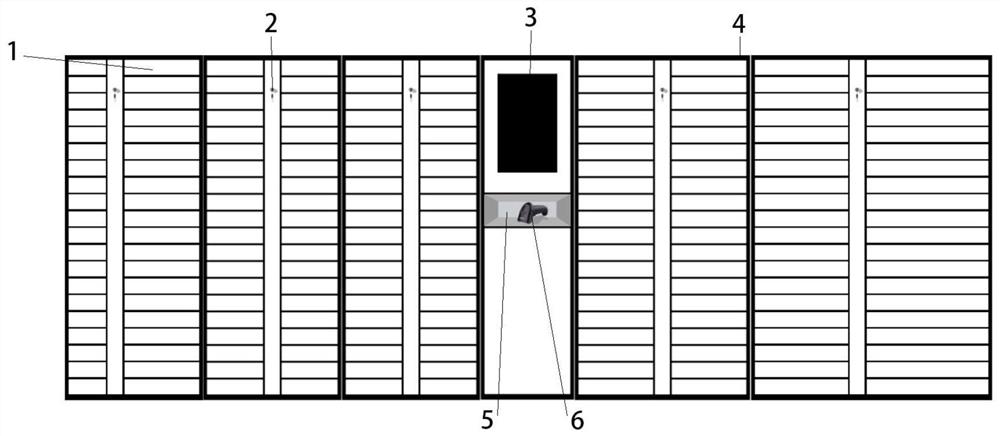 Batch board intelligent mantissa storage cabinet and management method