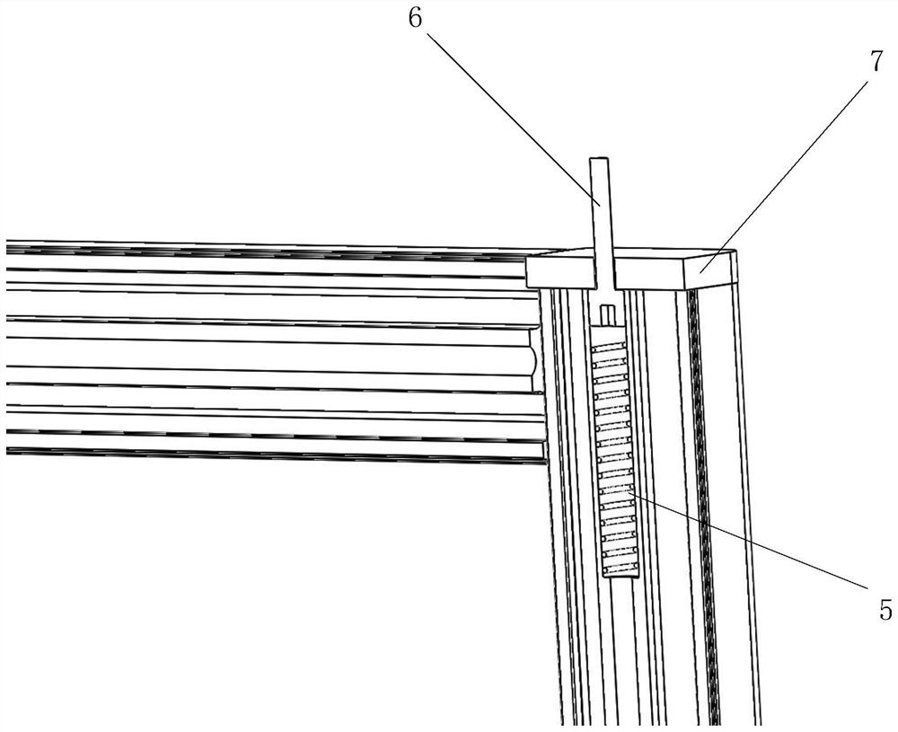 Sealing plate for cold channel