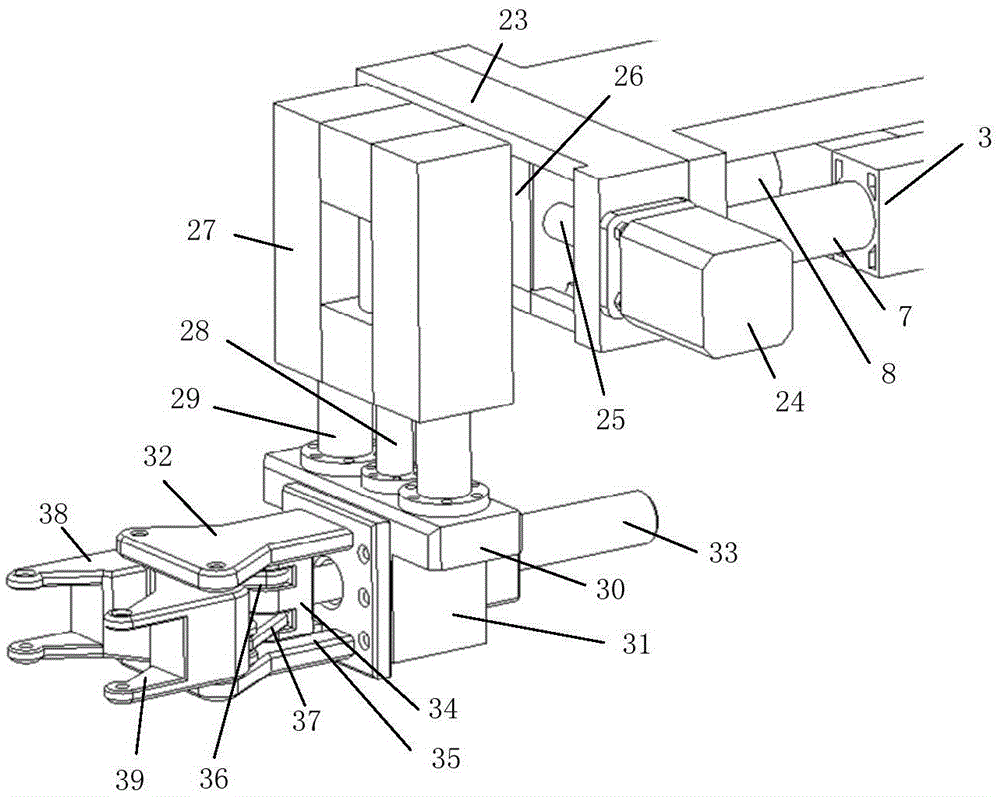 Oil field rush spraying operation device and rush spraying operation method thereof