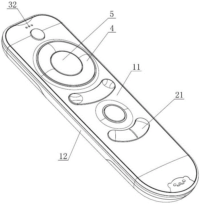 Structurally-improved remote controller