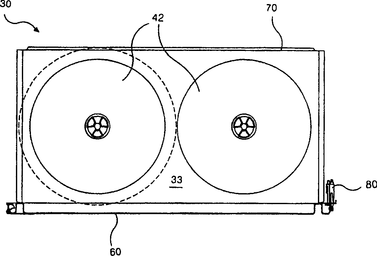 Cavity body structure of microwave oven