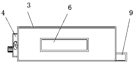 Household garbage crushing treatment device