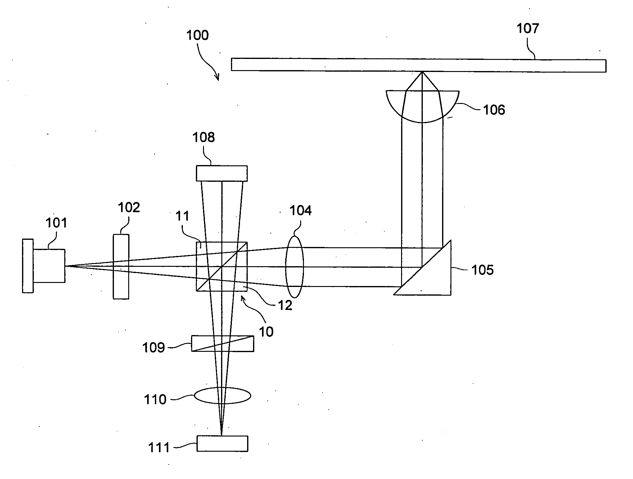 Beam splitter and optical pickup device