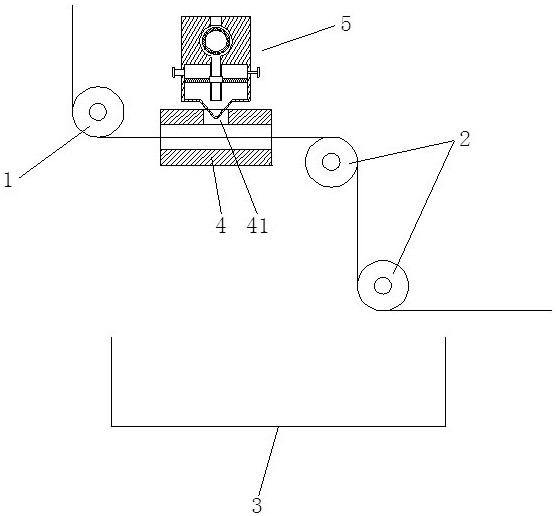 Non-woven fabric spunlace machine and working principle thereof