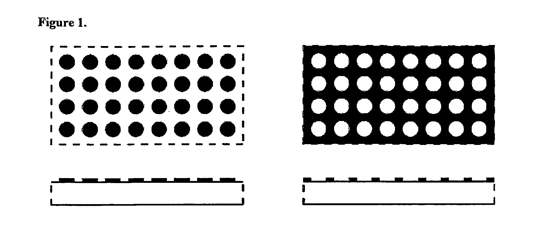 Methods of making and using microarrays suitable for high-throughput detection