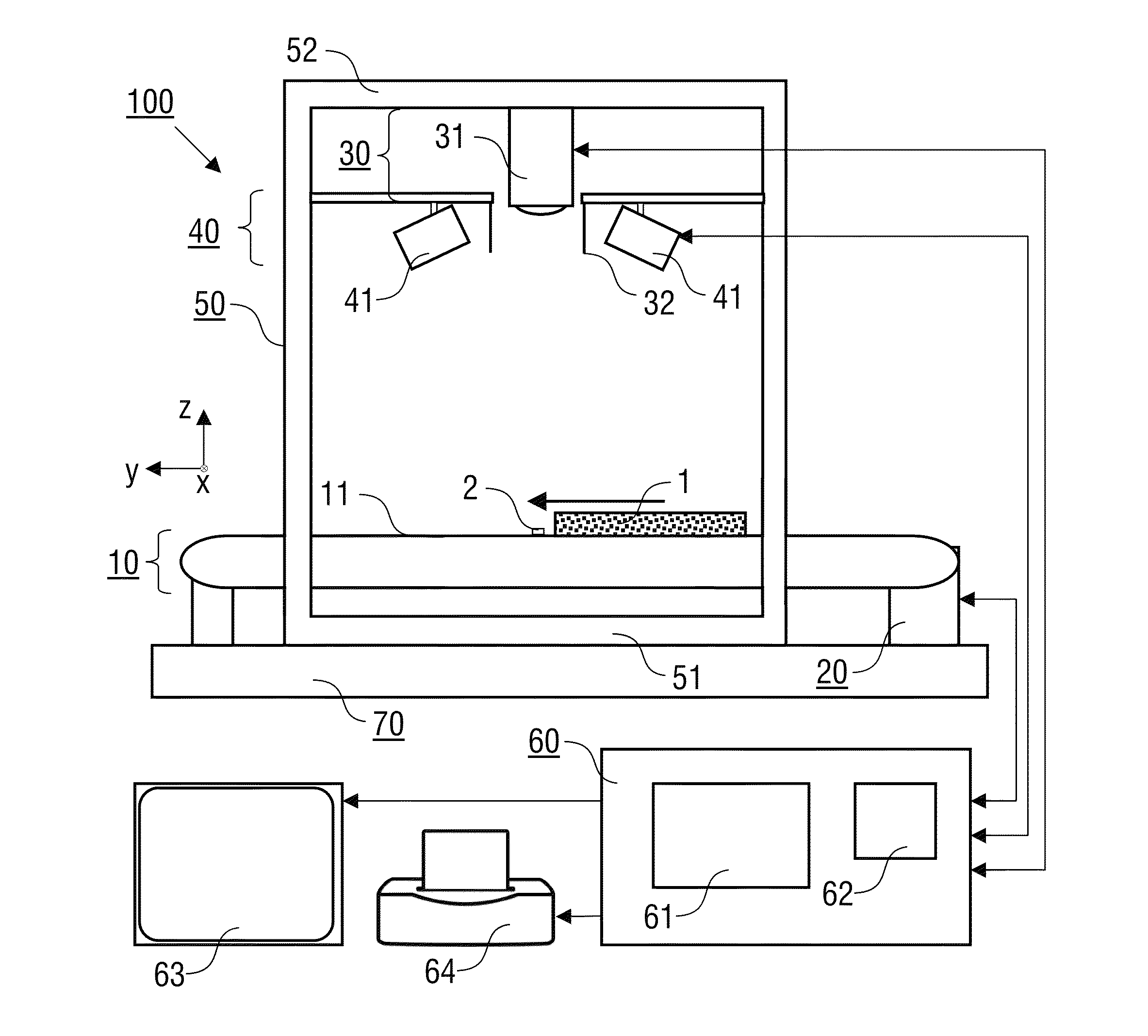 Method of investigating a solid sample