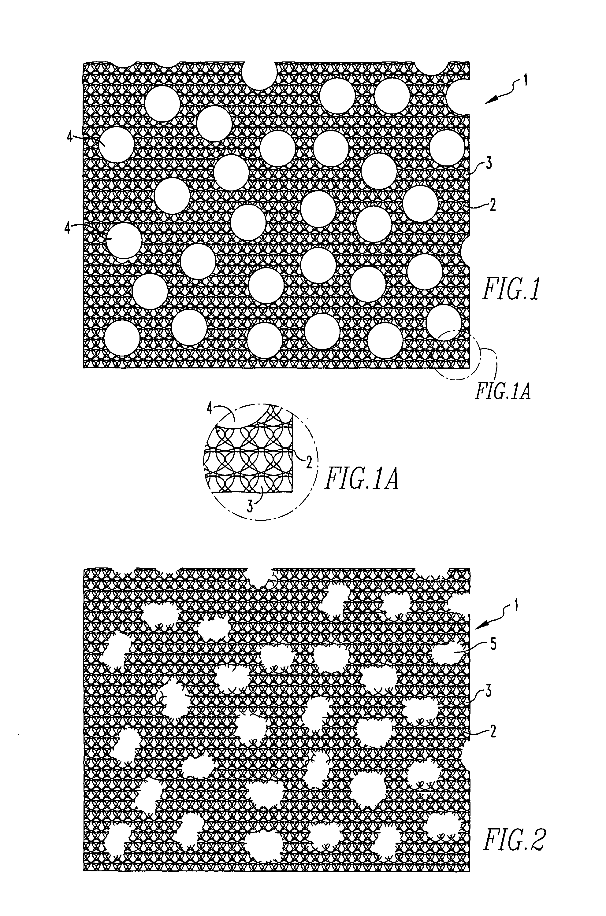 Filamentary pad for improved mist elimination and mass transfer