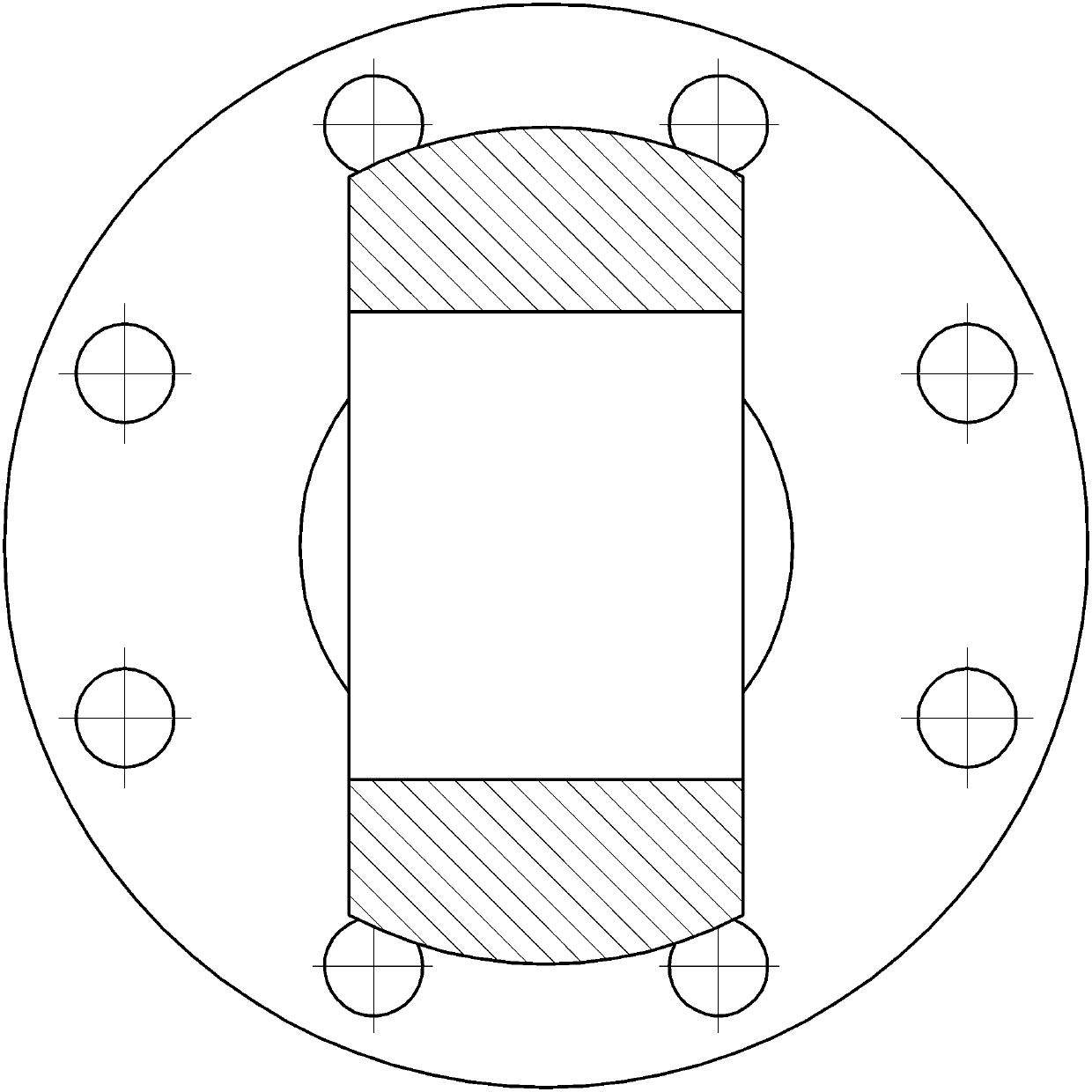 Multiple-cavity hydraulic cylinder for wave energy broadband acquisition