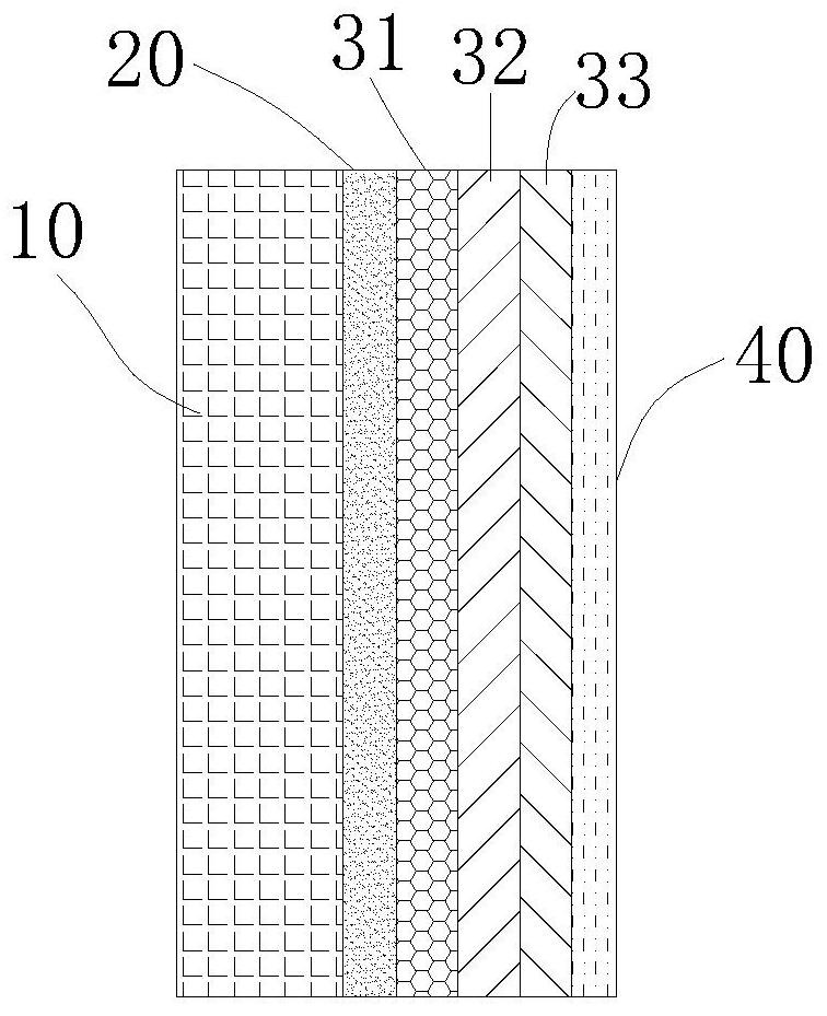 Construction method of composite coating and wall