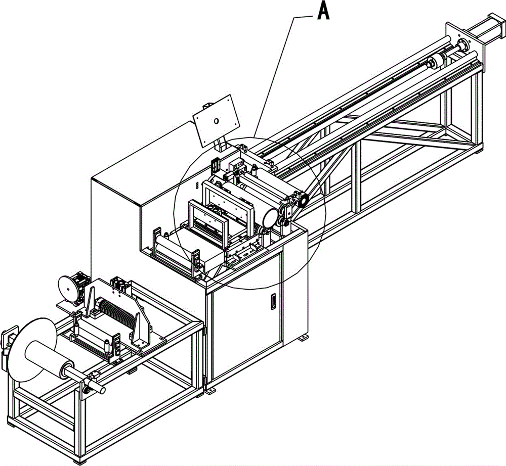 Rubber coating and cutting device for rubber v-belt wire billets