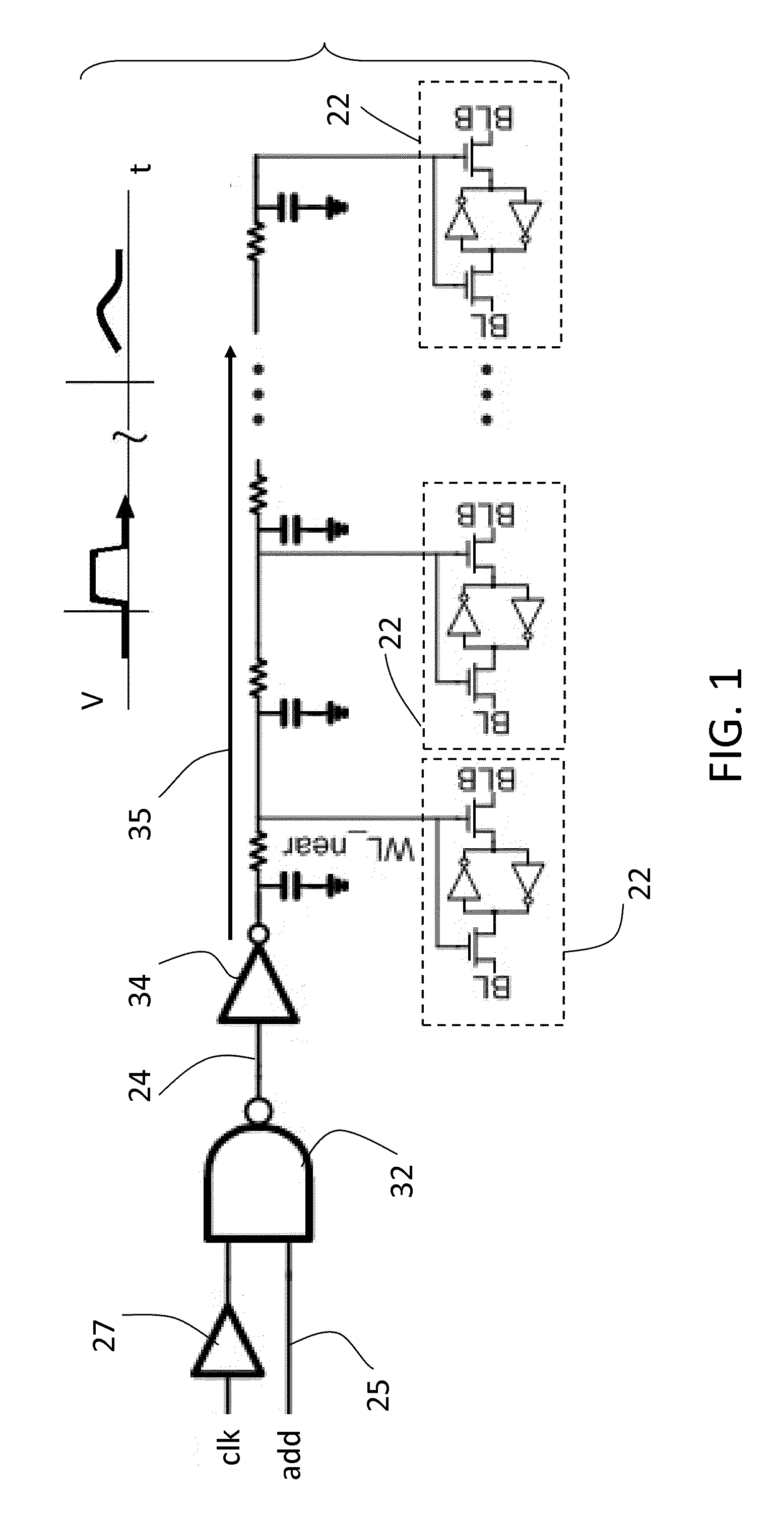 Fly-over conductor segments in integrated circuits with successive load devices along a signal path