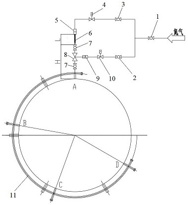 Automatic dredging system and method for converter vaporization flue sampling hole