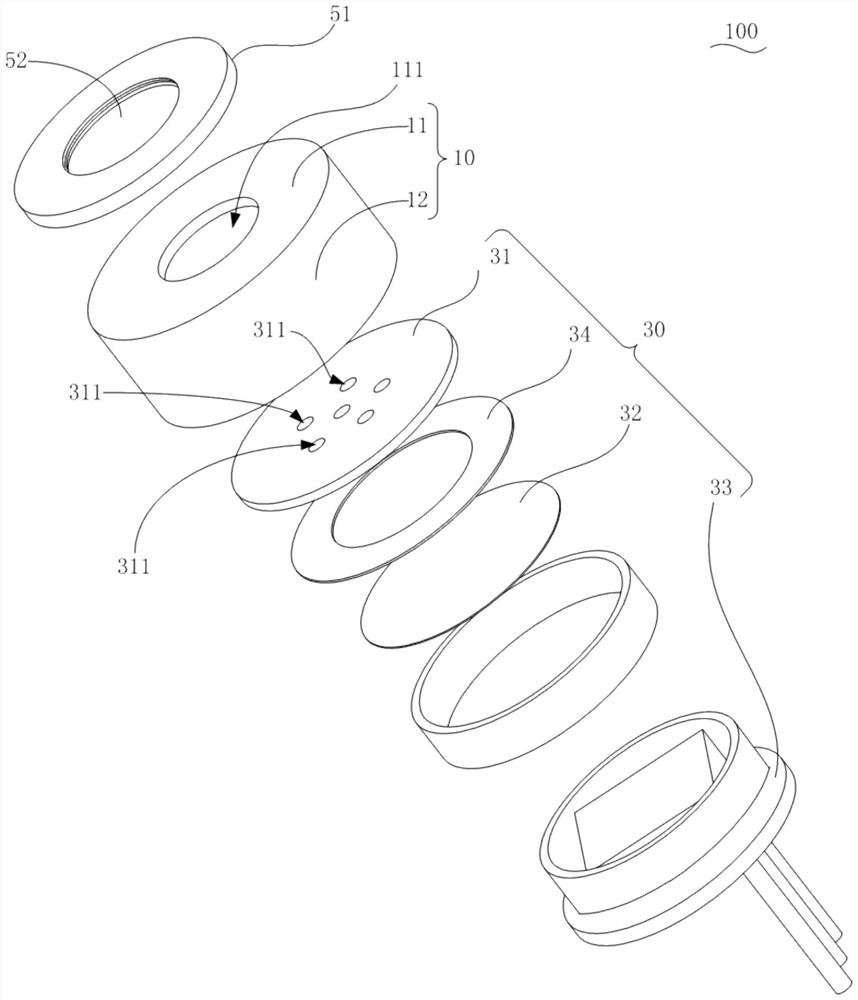 Pneumatic switch of electronic cigarette, power supply device of electronic cigarette and electronic cigarette