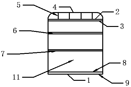 Small water activating device for faucet