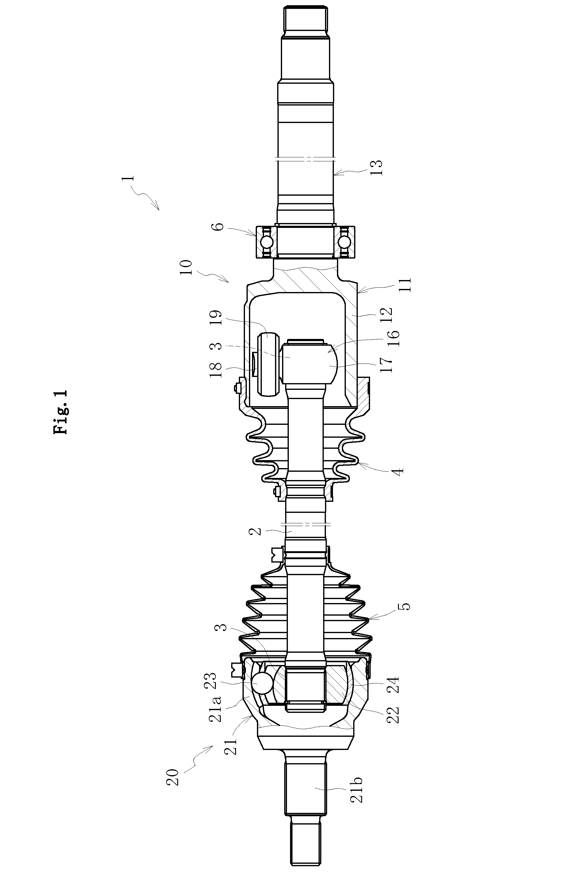 Welding method for outer joint member of constant velocity universal joint, and outer joint member
