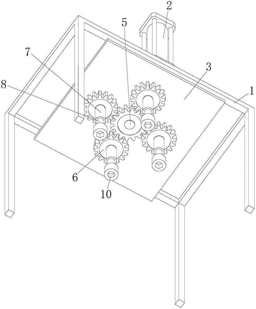 Bolt screwing device for ball valve assembly machine