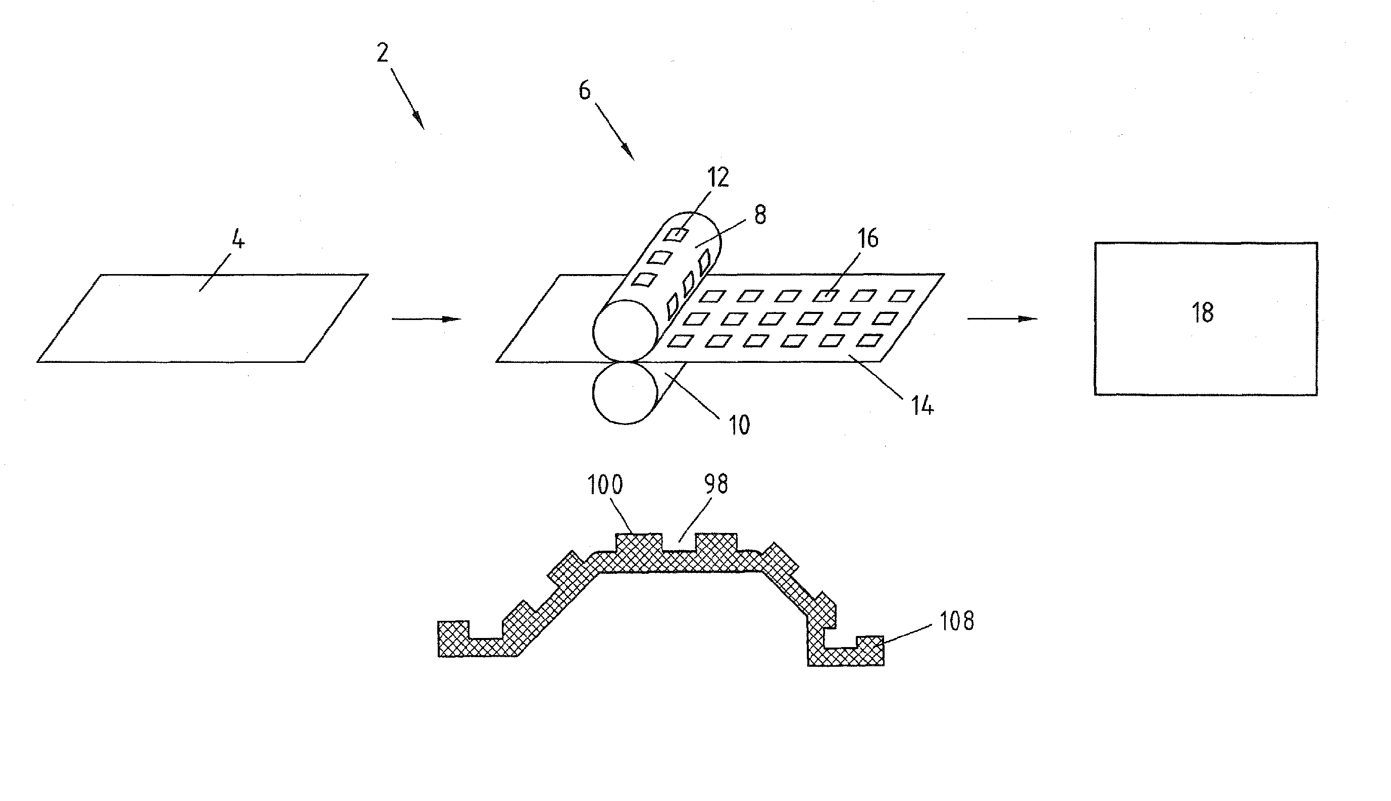 Method for producing a metal component from a hot-stamped raw material