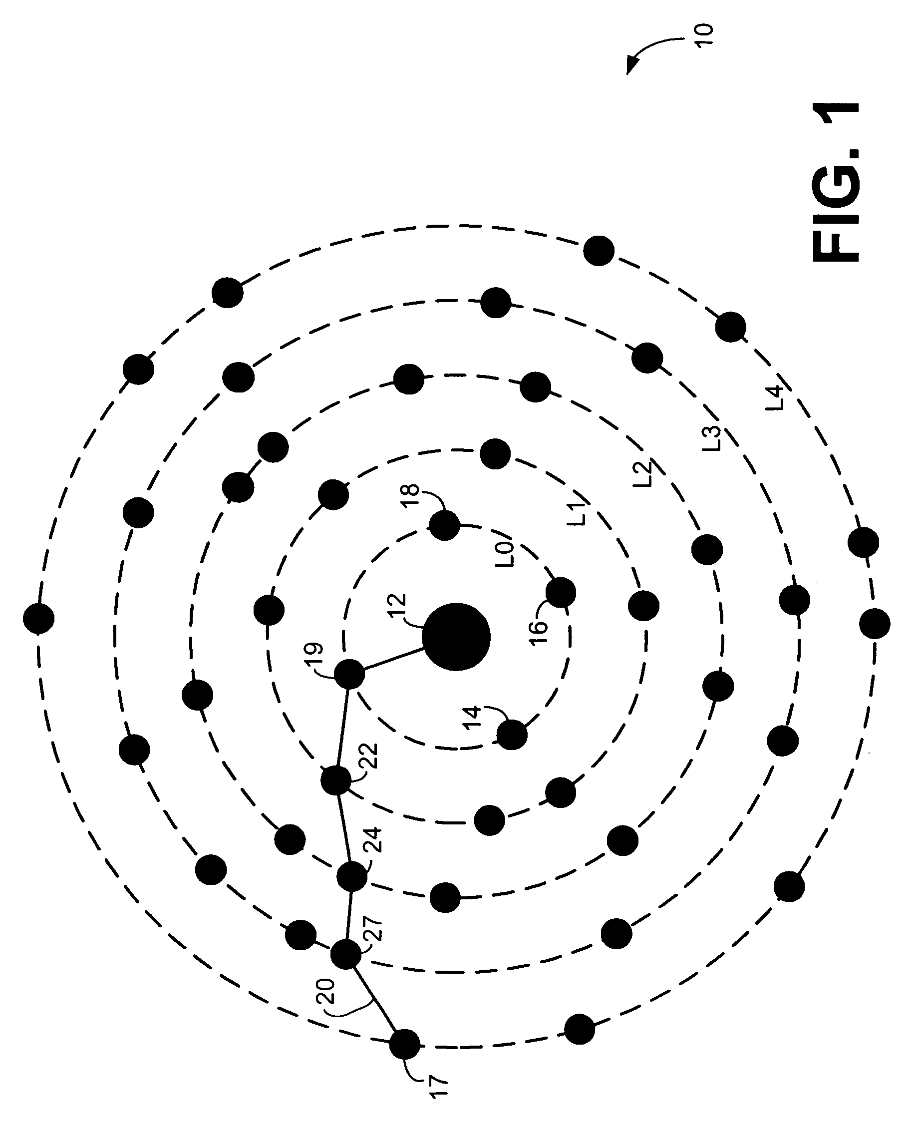 System and method for communicating alarm conditions in a mesh network