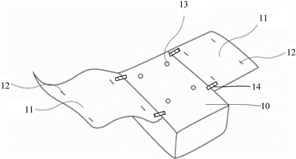 Combined type pillow and pillow module thereof