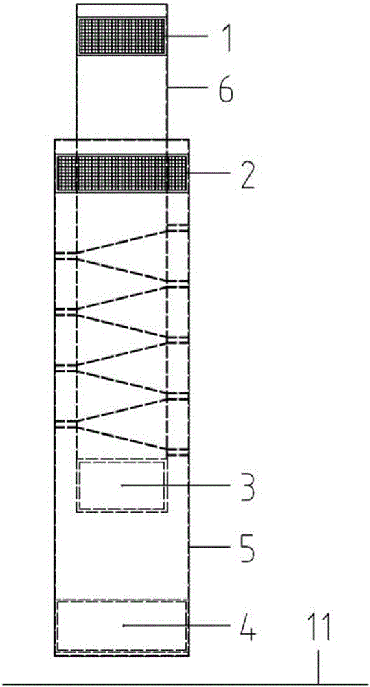 Fresh air device for house and production method of fresh air device