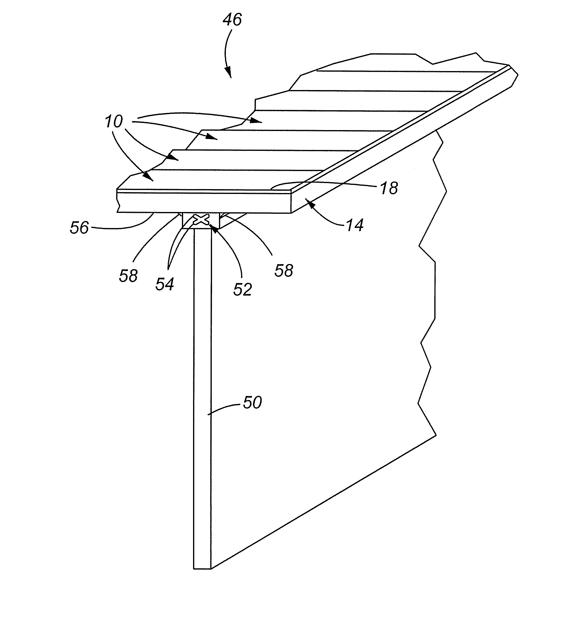 Composite decking material and methods associated with the same
