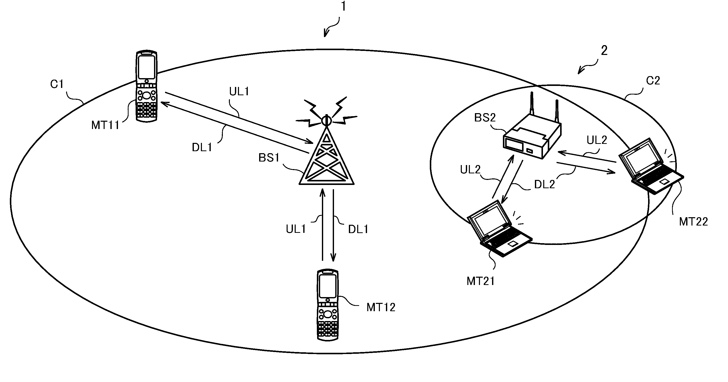 Radio station, transmitting station, and frequency band sharing method