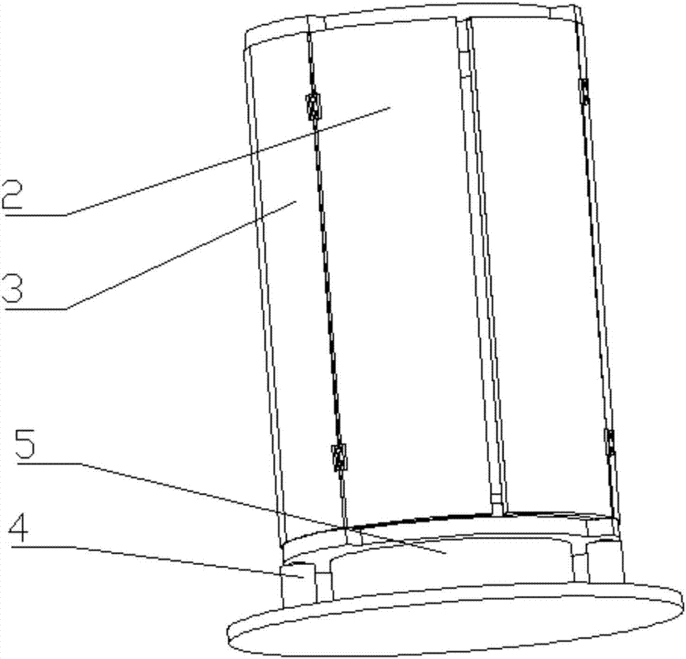 Noise reduction mechanism used for four-constant air conditioner chamber of motor home