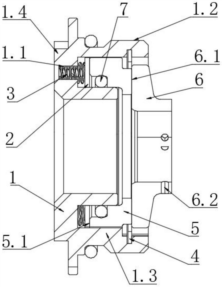 Sealing device for ultra-high-speed turbine rotor