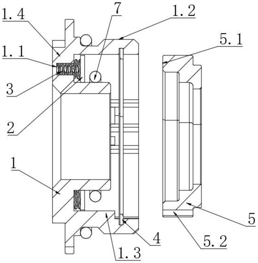 Sealing device for ultra-high-speed turbine rotor