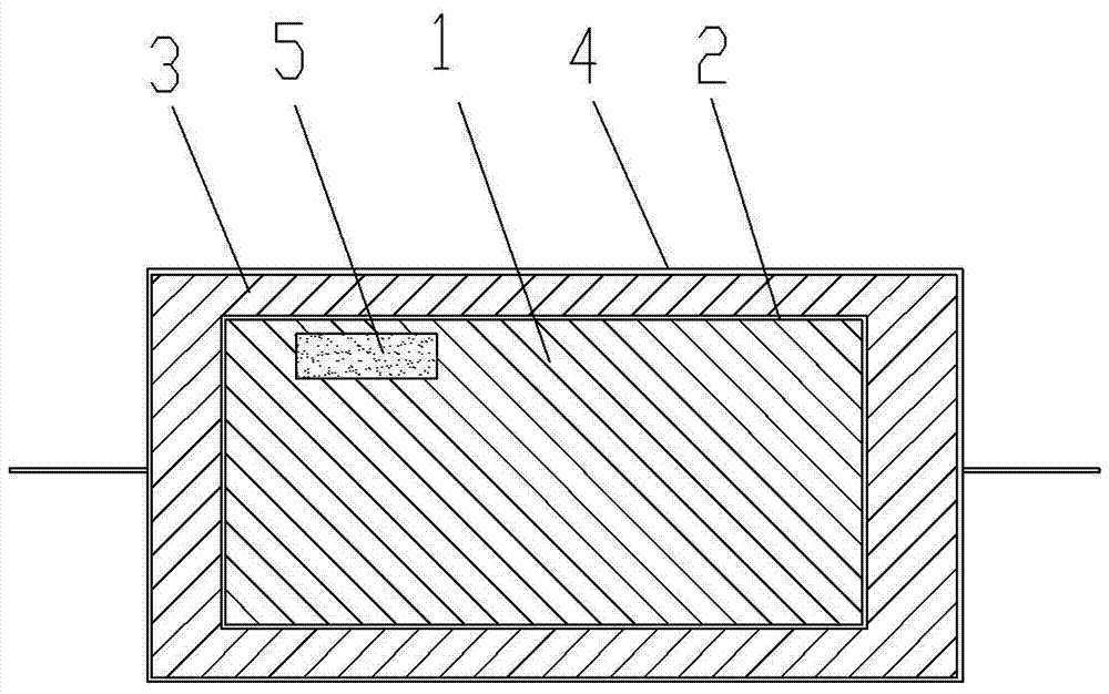 Efficient inorganic vacuum heat-insulation plate