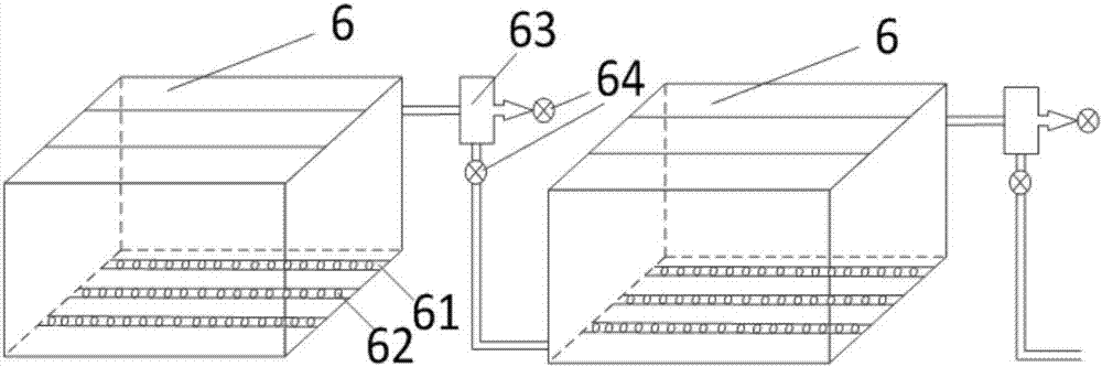 A kind of flow leaching uranium system and flow leaching uranium process