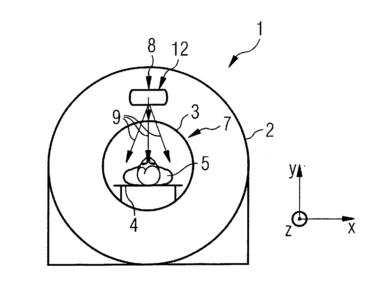 Magnetic resonance tomography apparatus with a local coil and method to detect the position of the local coil