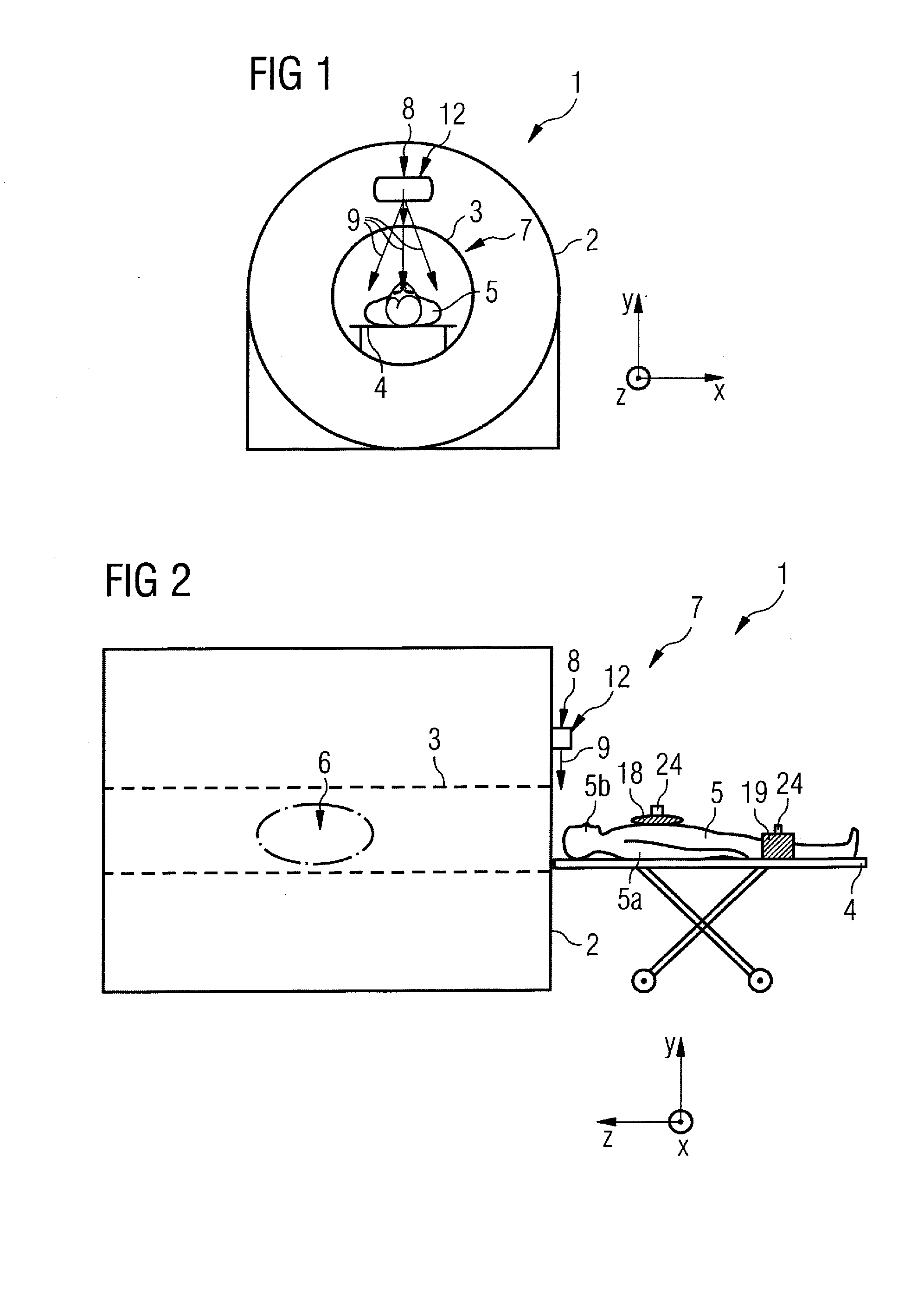 Magnetic resonance tomography apparatus with a local coil and method to detect the position of the local coil