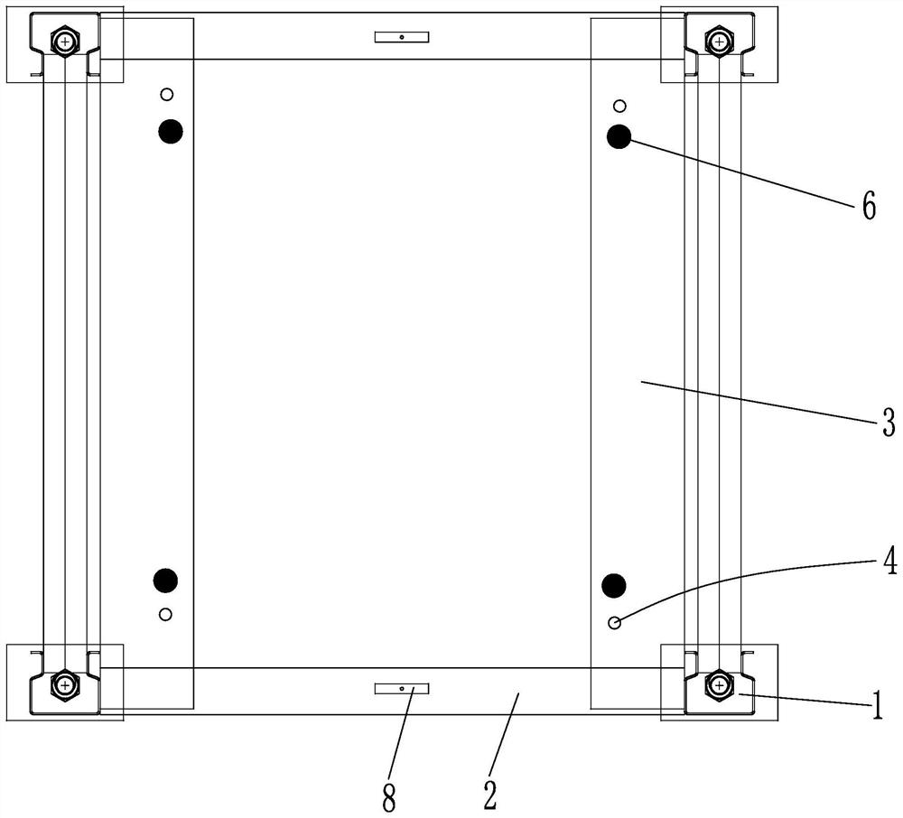 Wire harness goods shelf anti-winding mechanism