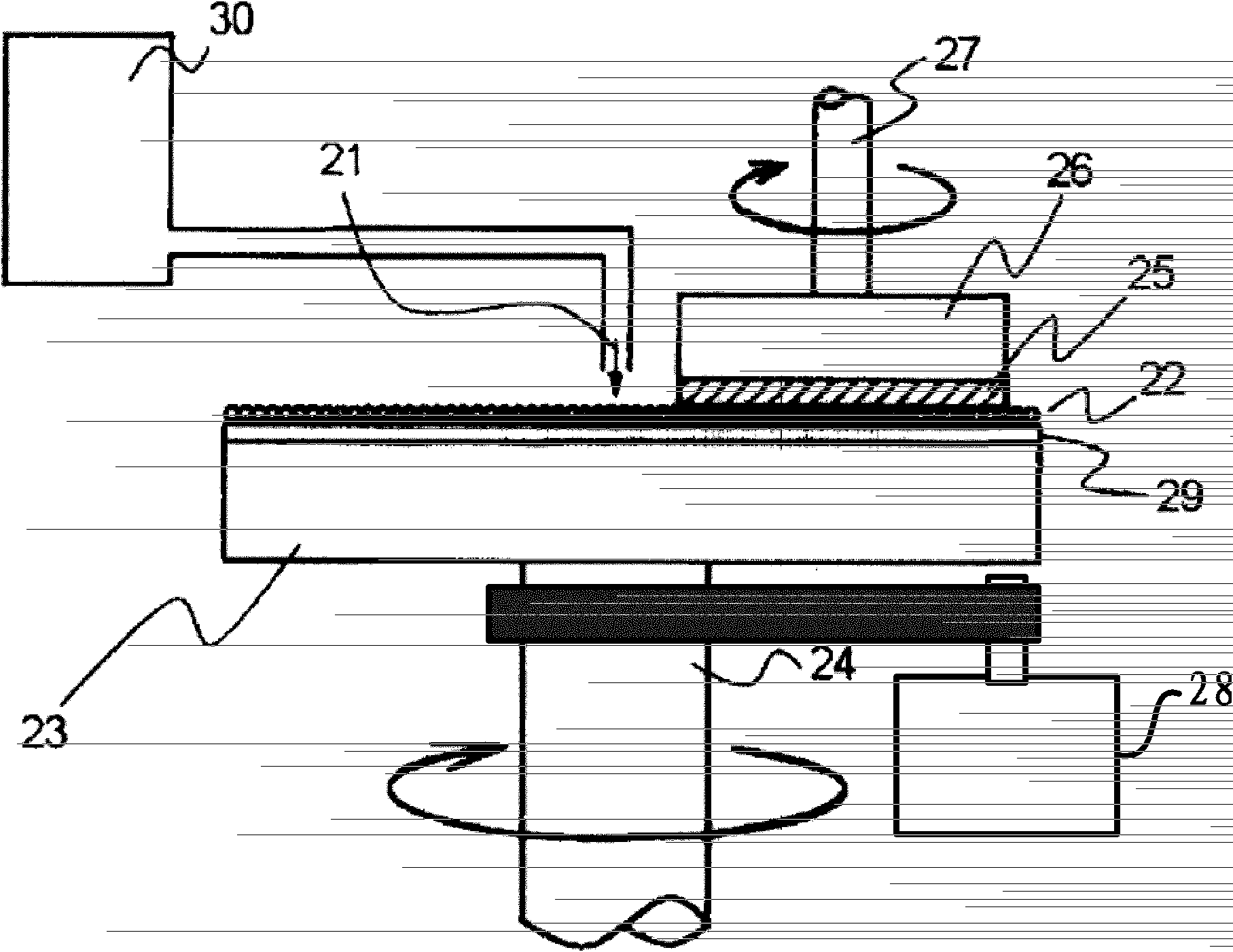 Chemical mechanical grinding device