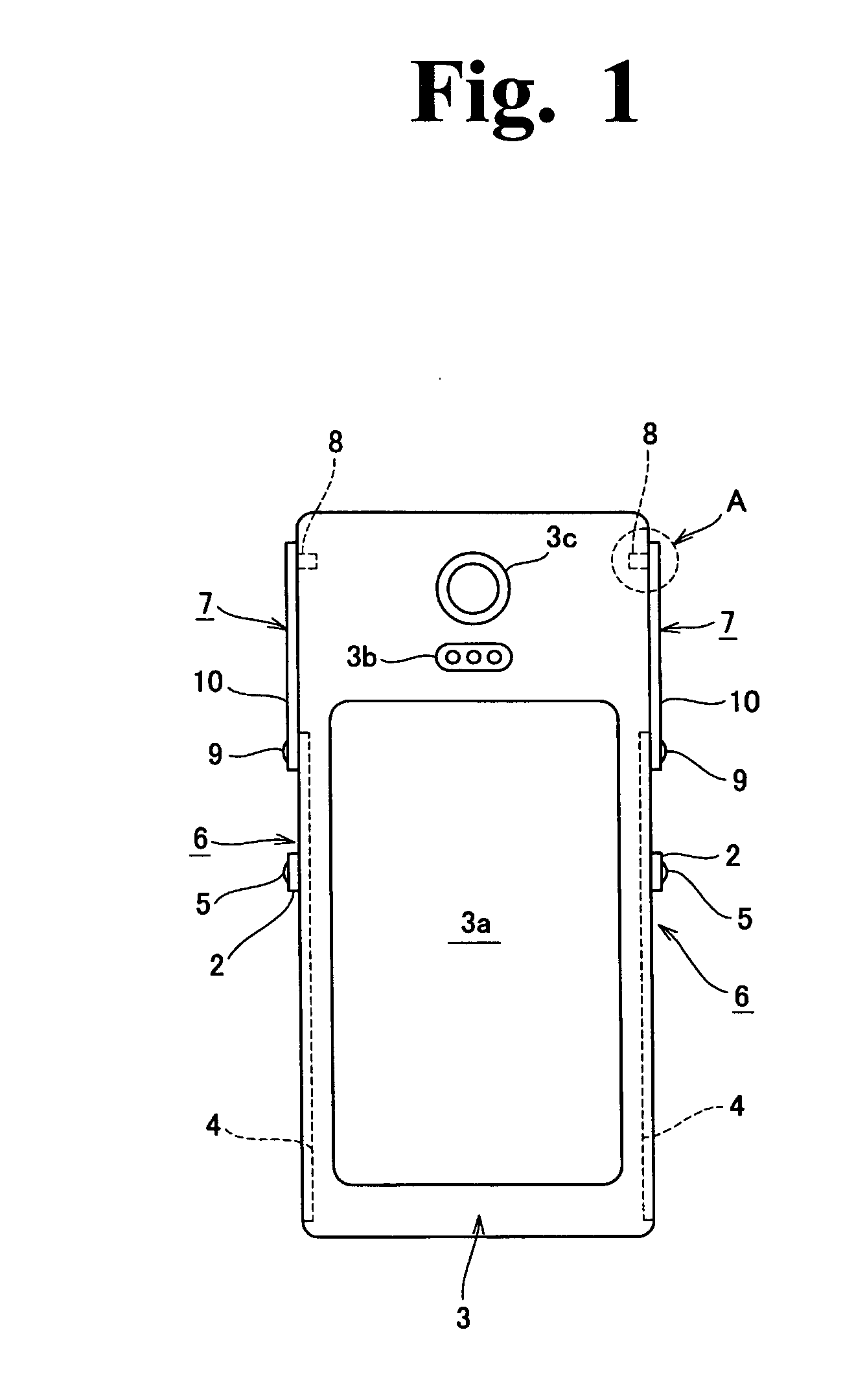 Slide hinge for small-sized information terminal