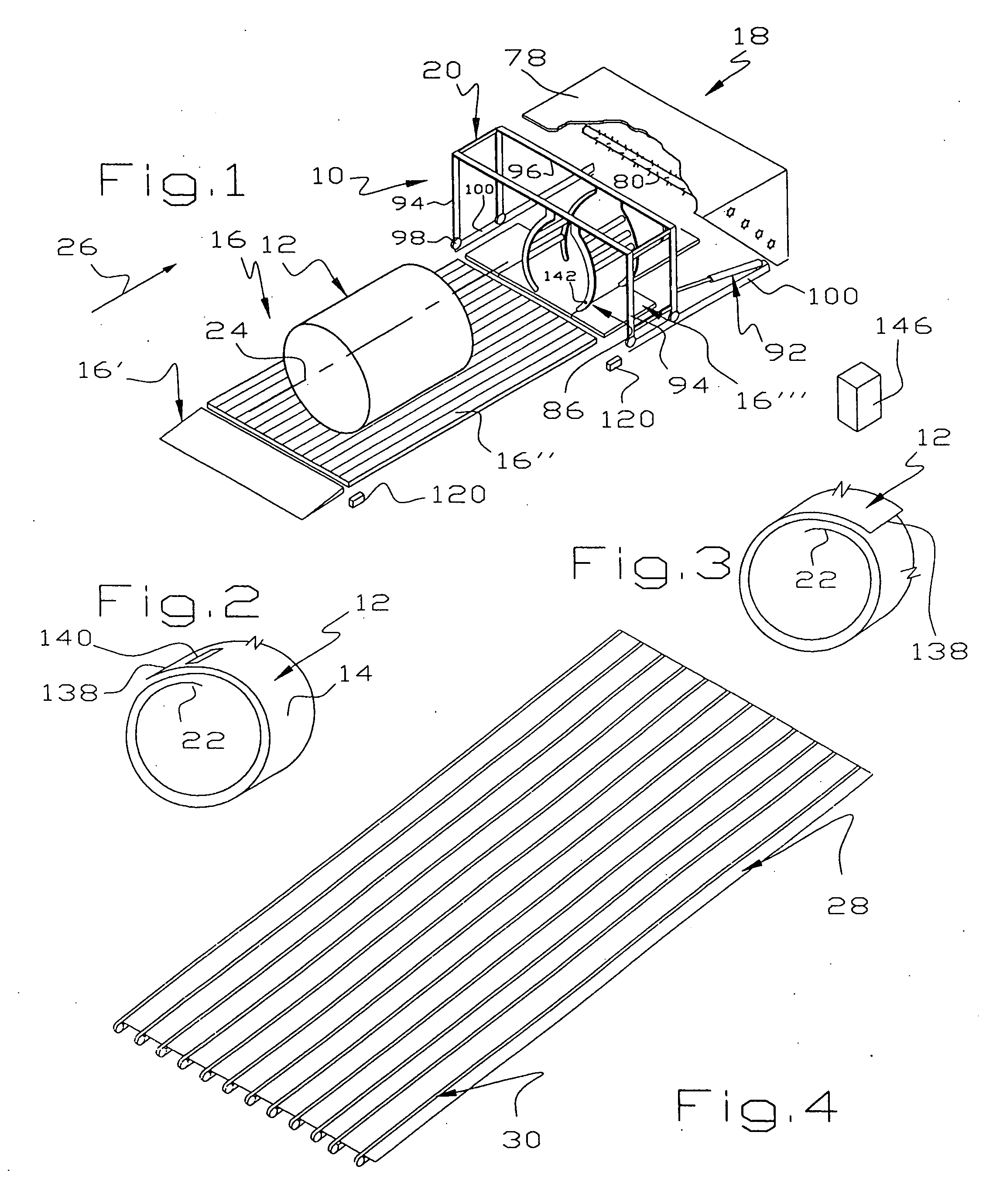 Handling cylindrical and rectangular modules