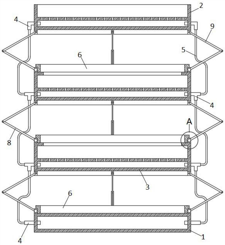 Adjustable grain drying device