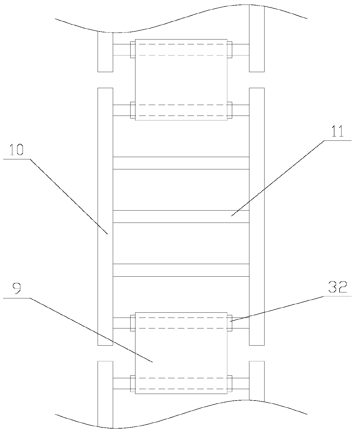 A communication tower with high safety factor