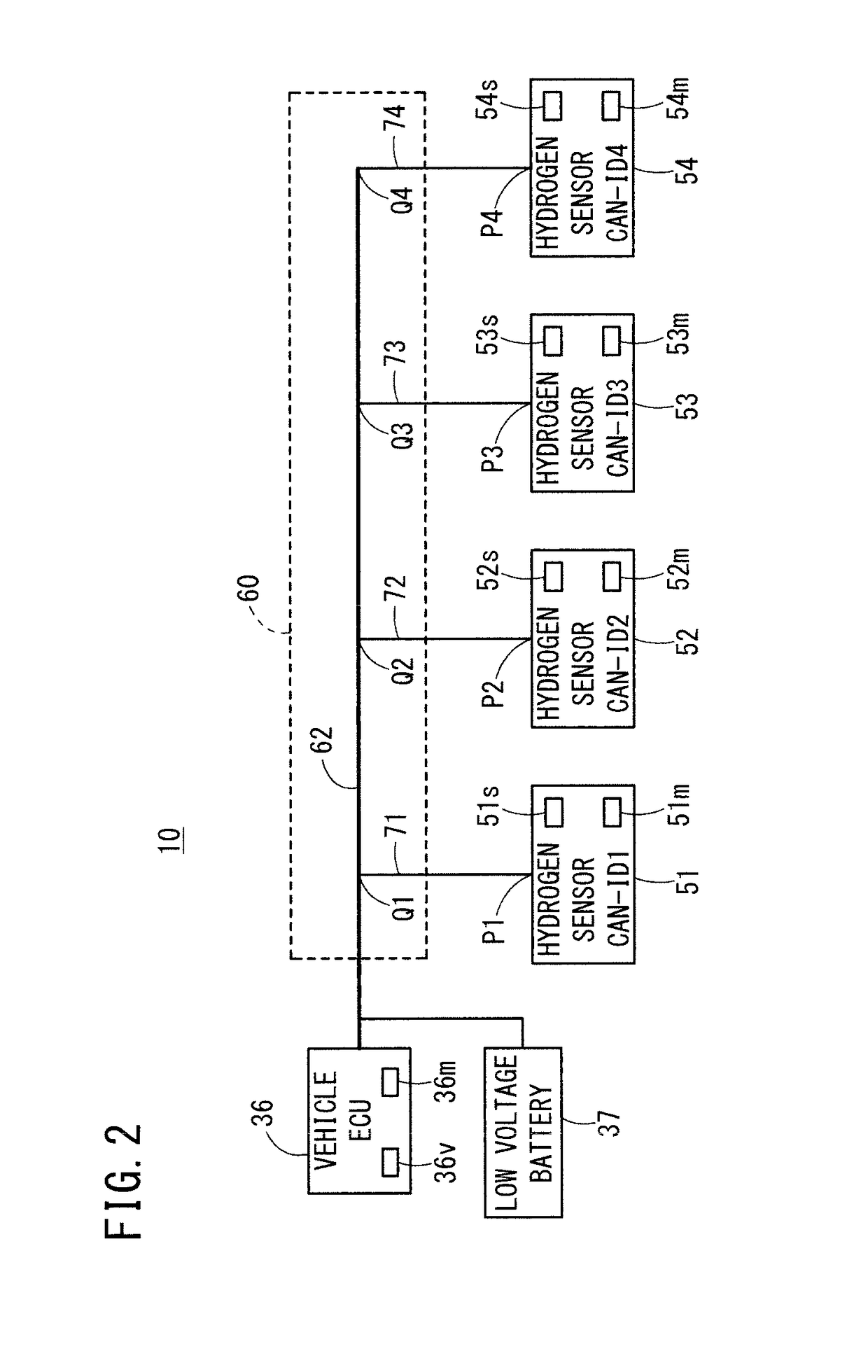 Gas monitoring system and gas monitoring method