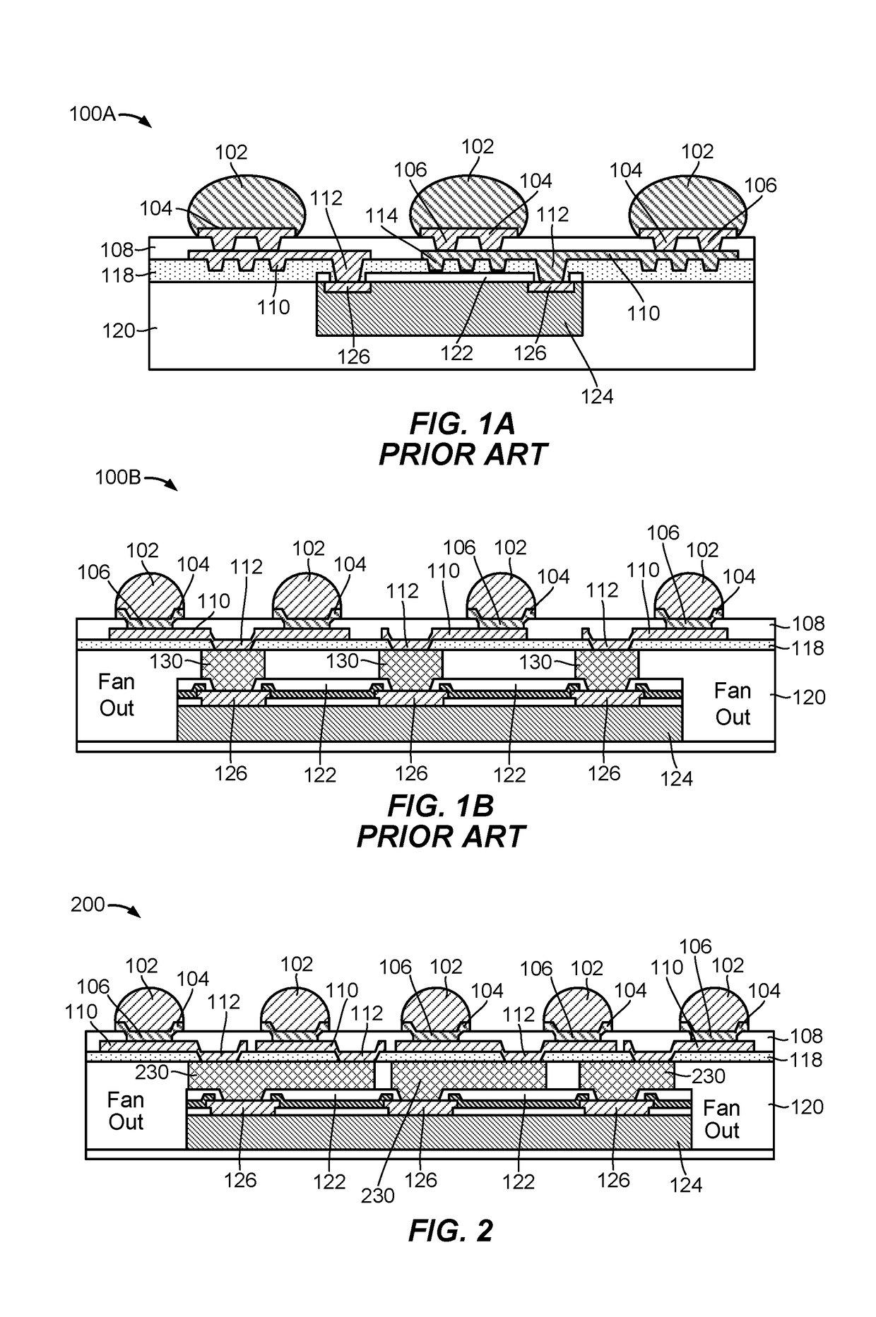 Redistribution layer (RDL) fan-out wafer level packaging (FOWLP) structure